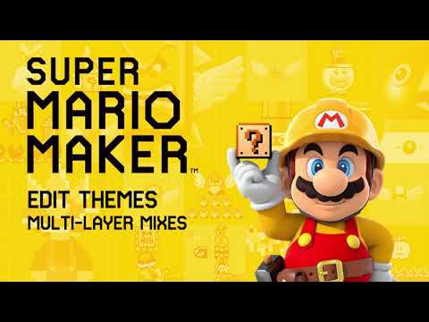 Super Mario Maker Music - NSMBU Ghost House (Edit) - Multi-Layer Mix