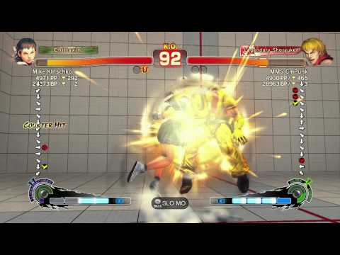 SSFIVAE~ Sakura (Mike Klitschko) vs.  Ken (MMS CmPunk) HD