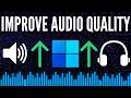 Windows Best Audio Settings For Sound Quality Gaming
