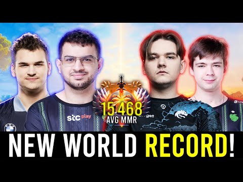 "NEW DOTA WORLD RECORD with the MOST HIGHEST AVG MMR GAME EVER!" (15,468) - YATORO'S POV!