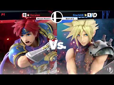 Smash at UC Davis #2 Winners Round 3 - StarBit8 (Cloud) Vs. VersionΔ (Roy)