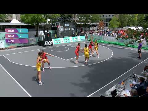 EYOF MARIBOR DAY 3 BASKETBALL GAME 2 GIRLS UKR - NED