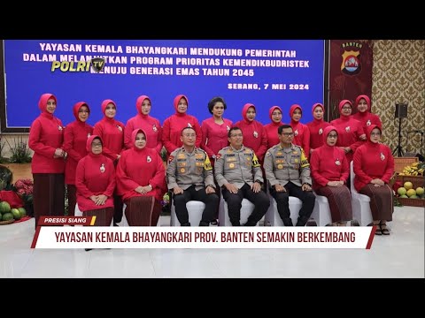 POLDA BANTEN IKUTI PERINGATAN HUT KE-44 YAYASAN KEMALA BHAYANGKARI
