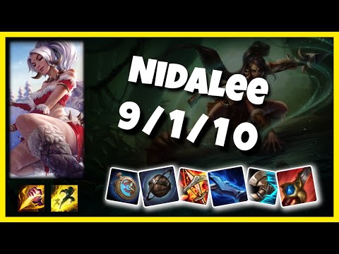 KOREAN Challenger Nidalee JUNGLE (9/1/10) vs GRAVES Gameplay Replay - Patch 10.19