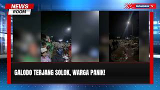 Galodo Terjang Kompleks Perkantoran Pemkab Solok