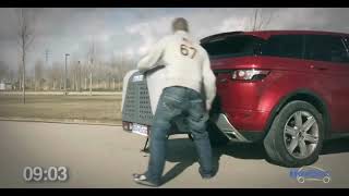 Video for: TowBox V2 390L Green Towbar Cargo Box