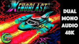 Xenoblast 48K (Loading Screen / Music) - ZX Spectrum - Dual Mono - Original Hardware