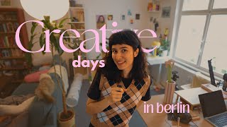 Creative Vlog in Berlin | Stationery Shops, Drawing, Rebranding my Podcast & practicing Piano