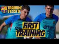 CHRISTENSEN works out with his NEW TEAMMATES for the FIRST TIME ??