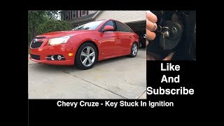 Chevy Cruze / Sonic Key Stuck In Ignition - Removal Process