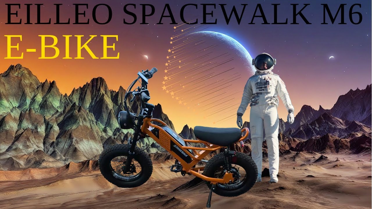 Eilleo SpaceWalk M6 Electric Bike ‎for Teens