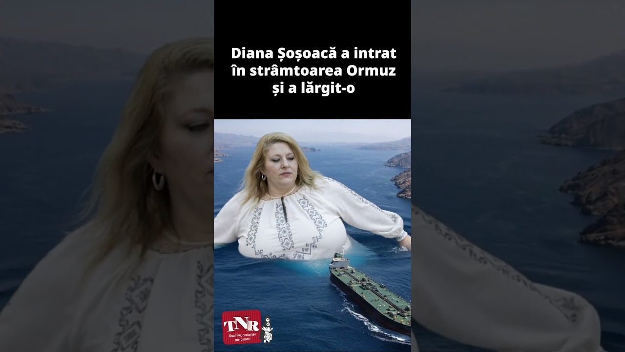 Diana Șoșoacă a lărgit strâmtoarea Ormuz și acum se circulă lejer prin ea