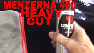 Menzerna 400 Heavy Cut Compound! New Version of Fast Gloss (FG 400)!!