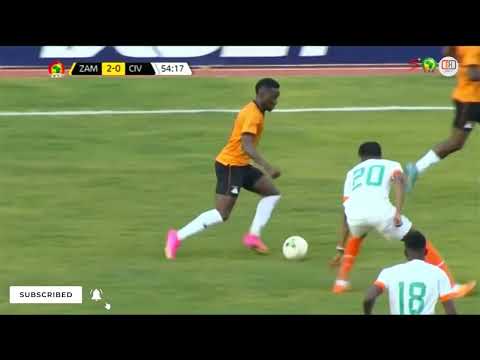 ZAMBIA vs IVORY COAST 3   0 AFCON Goals Highlights