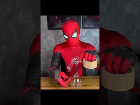 Crazy🧐idea for drinking🍷 #shorts #ytshorts #viral #ideas #glass @SpiderSlack @mirchione