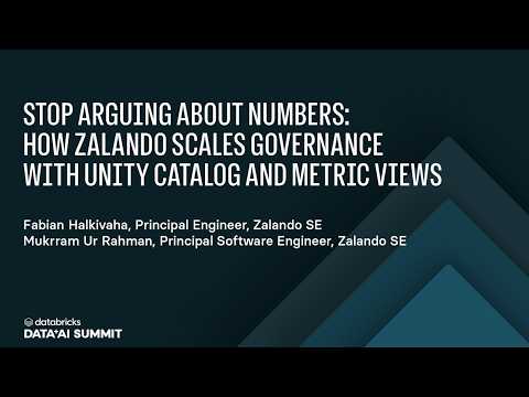 Watch: Stop Arguing About Numbers: Scaling Governance With Unity Catalog and Metrics