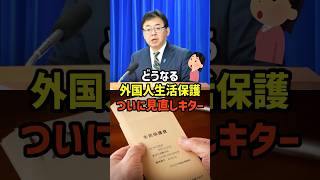 【やっと】外国人生活保護見直しに着手するらしいけど…  #政治   #雑学   #日本   #高市政権