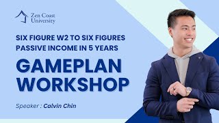 Six Figures Passive Income In 5 Years Gameplan Workshop