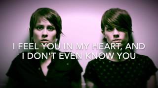 Tegan and Sara - Nineteen (Lyrics) [HQ]
