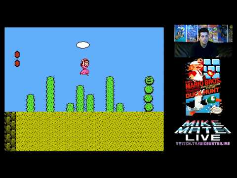 Garbage NES hacks - Mike Matei Live Video