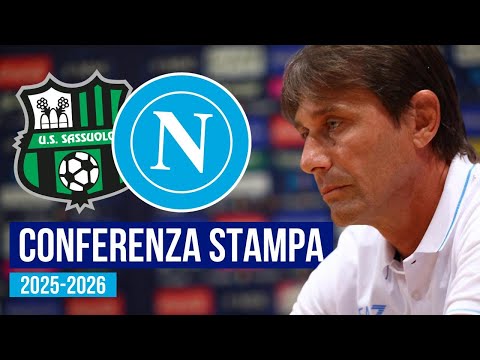 CONTE in press conference for Sassuolo Napoli 🎙️ Serie A 2025-26 ⚽ FULL VIDEO