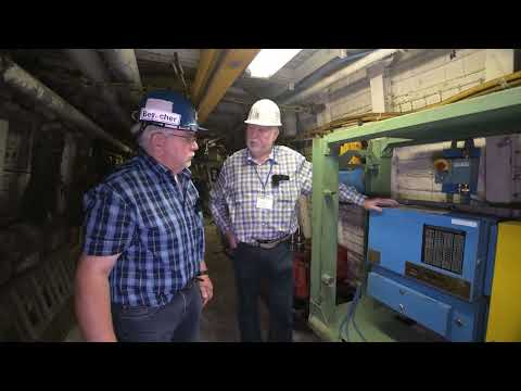 Führung durch den Lehrstollen, der Zeche Friedrich Heinrich, Kamp Lintfort  Teil 1