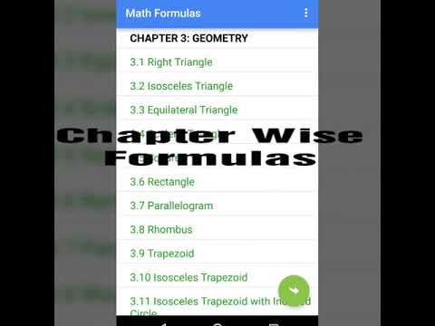 Math Formulas