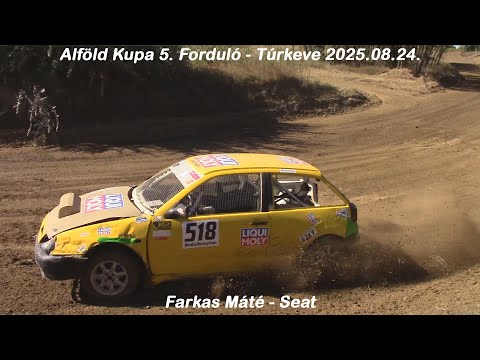 Farkas Máté - Seat Alföld Kupa 5. Forduló - Túrkeve 2025.08.24.