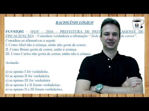 0672 - FGV - 2016 - PREFEITURA DE PAULÍNIA/SP - RACIOCÍNIO LÓGICO (www.gurudamatematica.com.br)
