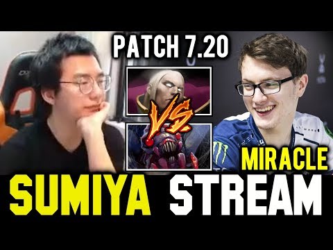 SUMIYA watching how MIRACLE Invoker vs Broodmother | Sumiya Invoker Stream Moment #419
