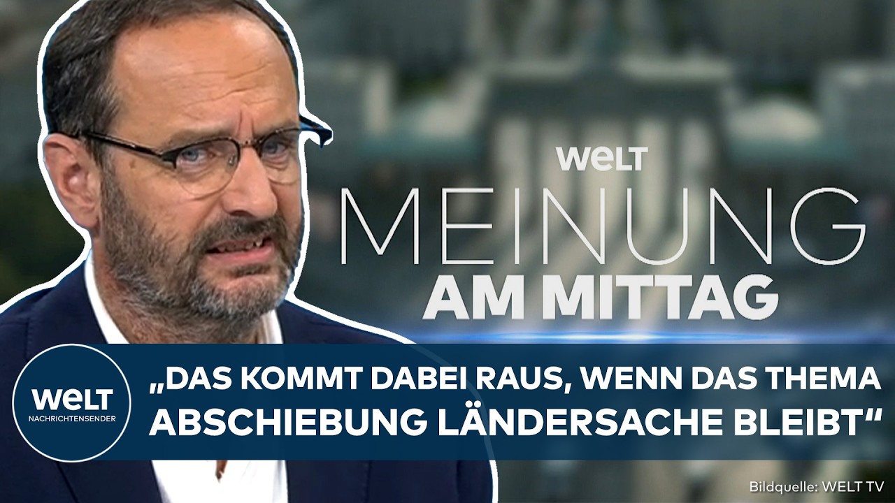 ABSCHIEBUNGEN SCHEITERN: "Es ist politische Sabotage!" Peter Tiede rechnet mit Bundesländern ab