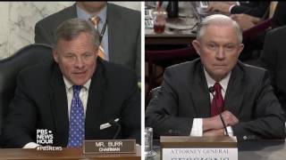 PBS NewsHour Jeff Sessions Hearing Special