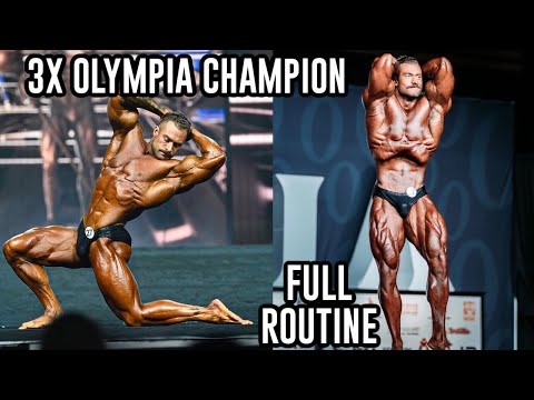 CHRIS BUMSTEAD POSING ROUTINE - 2021 OLYMPIA CLASSIC PHSYIQUE (4K)