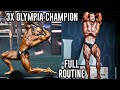 CHRIS BUMSTEAD POSING ROUTINE - 2021 OLYMPIA CLASSIC PHSYIQUE (4K)