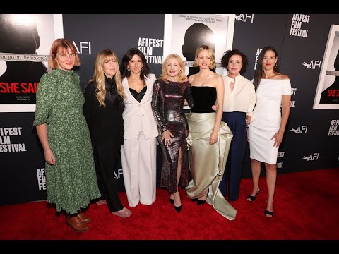 SHE SAID Red Carpet Premiere Screening at AFI FEST