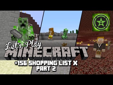 Let's Play Minecraft: Ep. 156 - Shopping List X Part 2