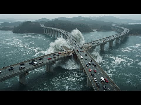 WORLD ENDS 2025: USA Completely Destroyed by Mega Tsunami | Short Film