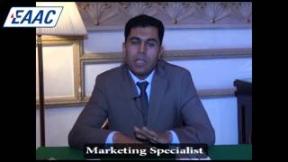 preview picture of video 'Marketing Specialist DR/ Sherif Nada #EAAC_GROUP'