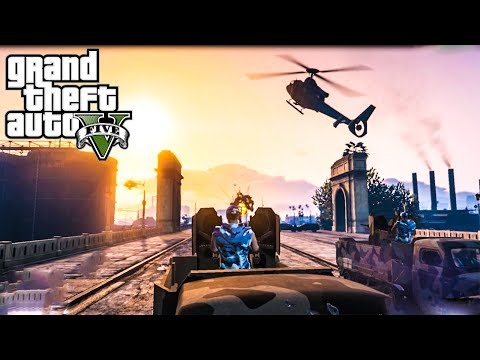 RUSIMO AVIONE I KRADEMO VOJNE AUTOMOBILE- GTA V ONLINE