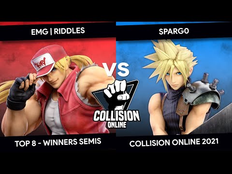 Collision Online 2021 - Riddles (Terry) vs Sparg0 (Cloud) - Top 8 - Winners Semis