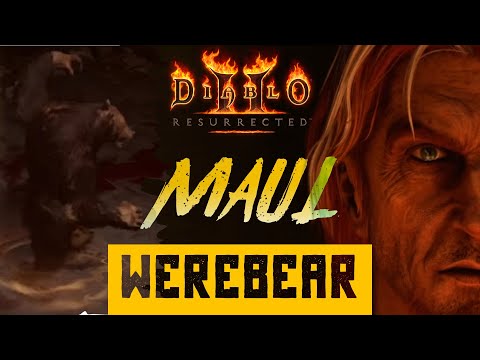 NEW MAUL WEREBEAR SHREDS! | Pure DPS Build and Boss Killer | Diablo 2 Resurrected D2R