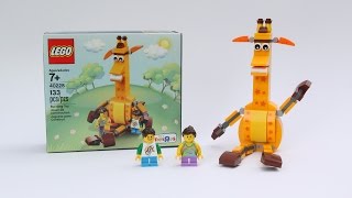 YouTube thumbnail: LEGO Geoffrey & Friends (40228) Toys "R" Us Exclusive Review
