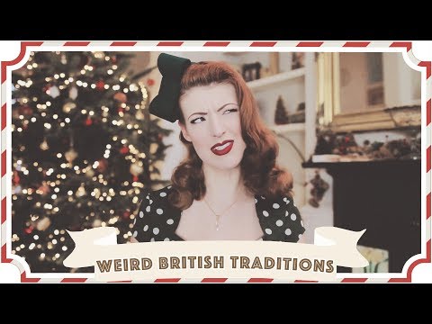 Weird British Christmas Traditions // Christmastide Day 3 [CC] Video