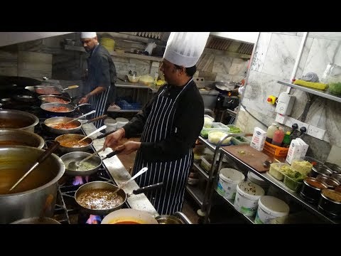 Very Busy Indian Restaurant Action: The Curry Masters Kitchen on a Saturday Night, Tiranga Leicester Video