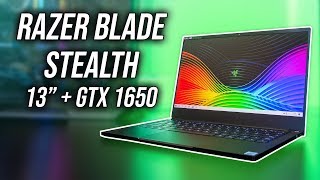 Video thumbnail for Razer Blade Stealth Review - 13” Gaming Laptop with GTX 1650 by Jarrod'sTech