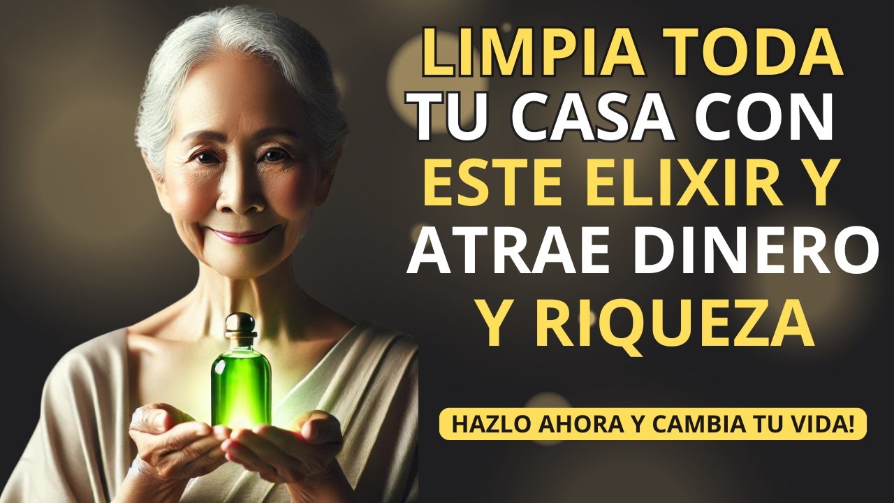 Limpia TODA TU CASA con este ELIXIR MAGICO para ATRAER DINERO Y ABBONDANCIA
