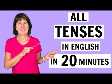 All English tenses in 20 minutes | Present, Past, Future | Simple, Continuous, Perfect