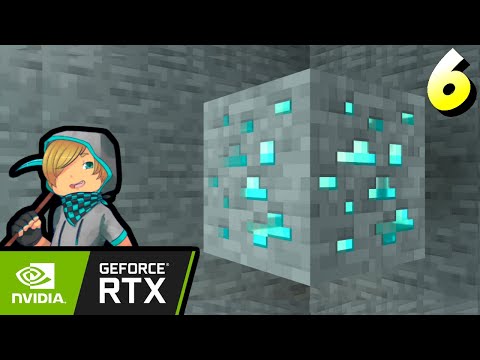 TheNeoCubest - Let's Play Minecraft RTX Episode 6 | Sparkly Shiny Diamonds