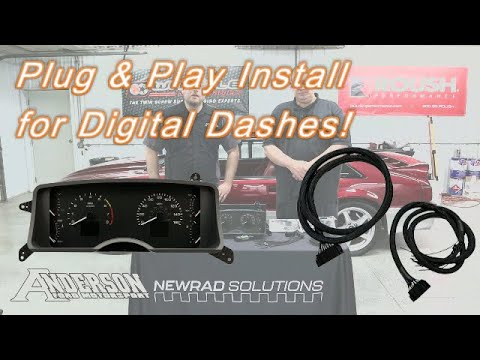 Newradsolutions Digital EZ Harness Kit and Installation 87-93 Fox Body Mustang