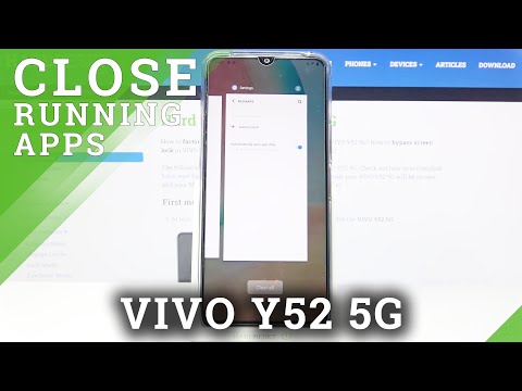 How to Turn Off Runnings Apps on Vivo Y52 5G – Close All Previously Opened Apps